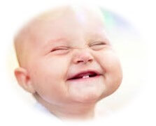 Cute Baby Smiling and Laughing