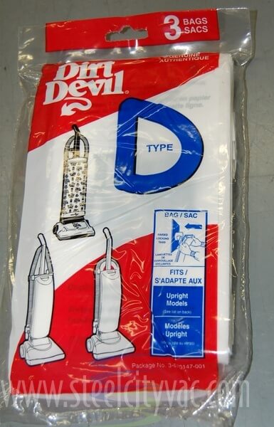 Dirt Devil Vacuum Bags